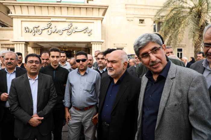 پیکر پزشک پیشکسوت با حضور استاندار خوزستان تشییع شد