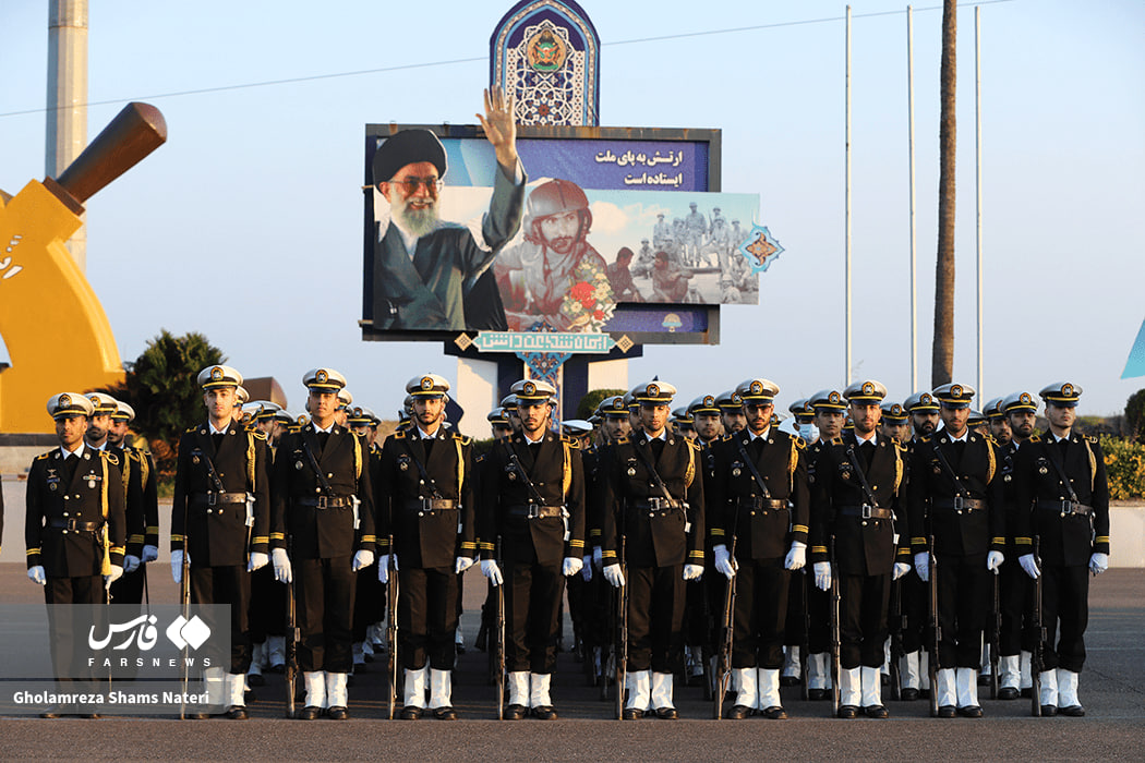 صبحگاه مشترک نیروهای مسلح در نوشهر