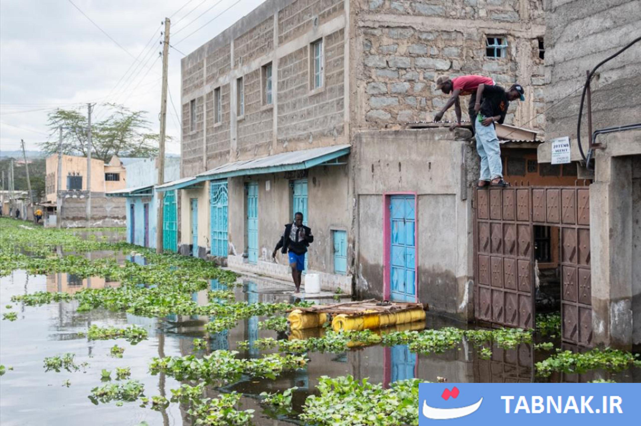سیل در نایواشا؛ روستای کیهوتو کنیا در خطر غرق شدن