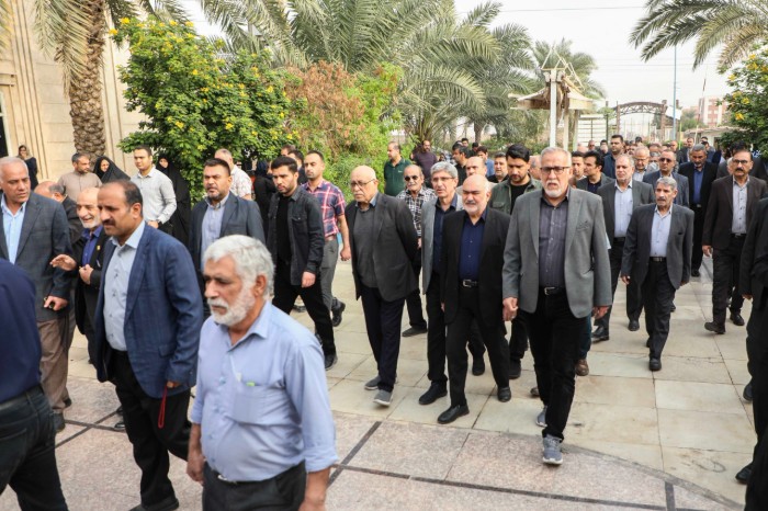 پیکر پزشک پیشکسوت با حضور استاندار خوزستان تشییع شد