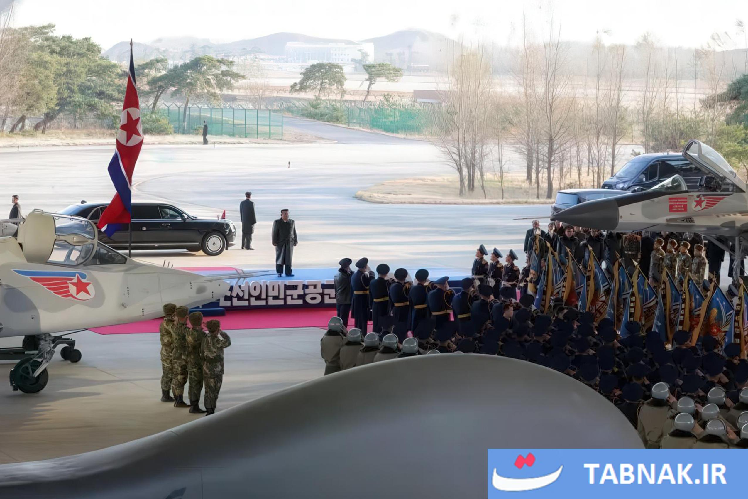 مراسم سالگرد تأسیس نیروی هوایی کره‌شمالی