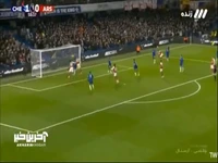 پاس گل ساکا؛ گل اول آرسنال توسط مرینو در دقیقه 59