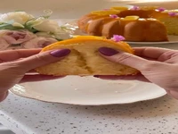 کیک پرتقالی، یک لقمه از بهشت