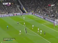 گل اول فولام به تاتنهام