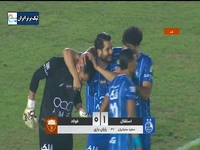 همه به سمت او رفتند؛ تشکر بازیکنان استقلال از آدان در پایان مسابقه