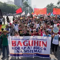 هزاران معترض در فیلیپین خواستار برکناری رئیس جمهوری این کشور شدند