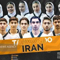 برنامه مبارزات تکواندوکاران امید ایران در رقابت‌های جهانی مشخص شد