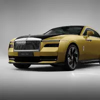 تیونینگ افراطی منصوری؛ رولزرویس اسپکتر طلایی