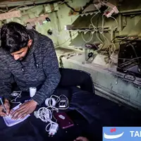 تبدیل تانک به ایستگاه شارژ در غزه