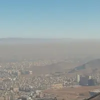 نفس‌های سربی مشهد زیر چتر دود در بیست‌وسومین روز آلودگی