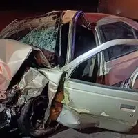 مصدومیت ۱۱ نفر در تصادف زنجیره‌ای در بزرگراه قم - تهران