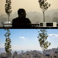 تهران با رسیدن موج بارش‌ها این‌ شکلی می‌شود !