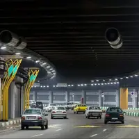 عکس/ تصادف در زیرگذر حرم مطهر رضوی