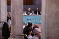 گزارش صداوسیما از نشست رئیس مجلس با مدیران رسانه‌ها