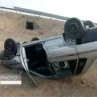 واژگونی خودروی پراید در محور شوش – اهواز با 4 مصدوم