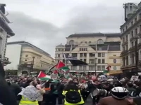 برگزاری راهپیمایی سراسری حمایت از فلسطین در لندن