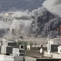 حمله راکتی عربستان به یمن