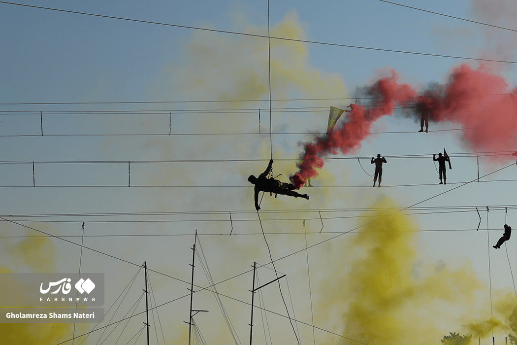 صبحگاه مشترک نیروهای مسلح در نوشهر