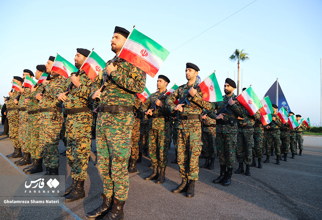 صبحگاه مشترک نیروهای مسلح در نوشهر