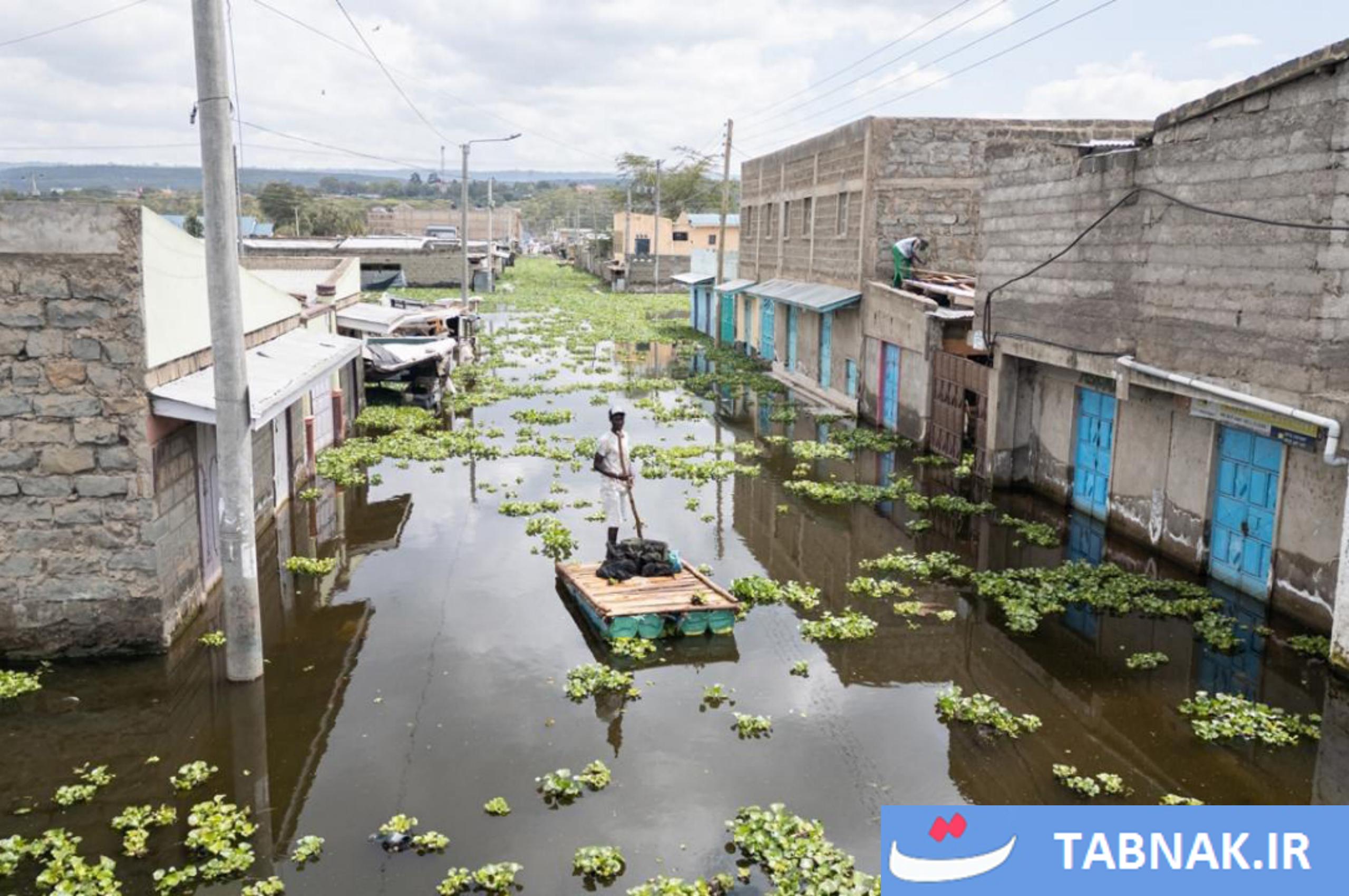 سیل در نایواشا؛ روستای کیهوتو کنیا در خطر غرق شدن