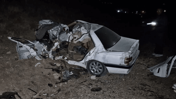 تصادف دلخراش در مسیر خلخال به شاهرود؛ 5 نفر کشته شدند