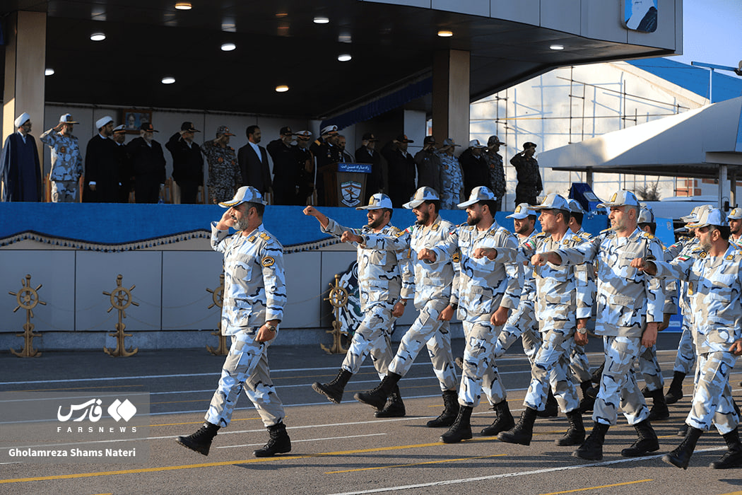 صبحگاه مشترک نیروهای مسلح در نوشهر