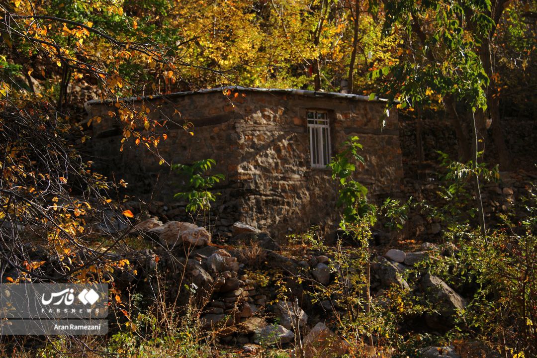 پاوه زیر چتر رنگ‌های پاییزی