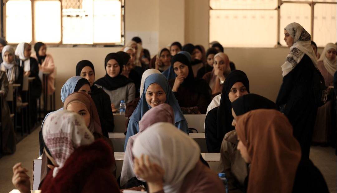 بازگشت دانشجویان غزه به کلاسها پس از جنگ ۲ ساله