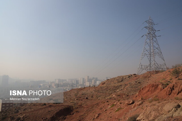 کیفیت هوای شیراز برای گروه‌های حساس ناسالم اعلام شد