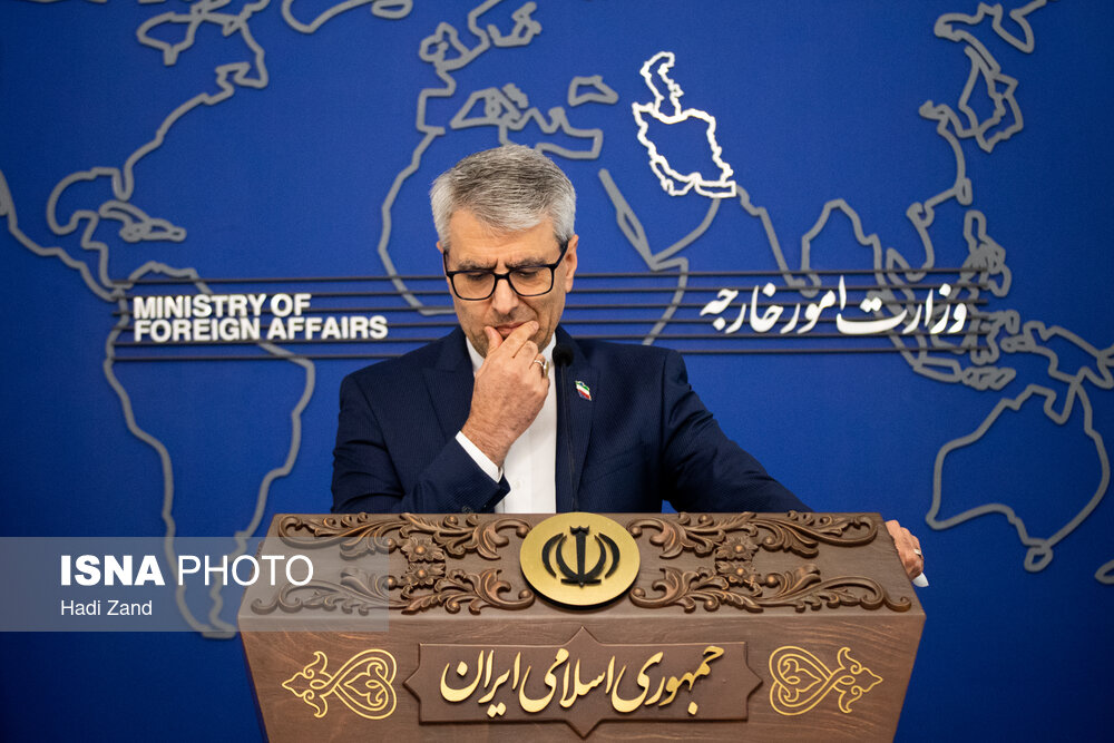 نشست خبری سخنگوی وزارت امور خارجه