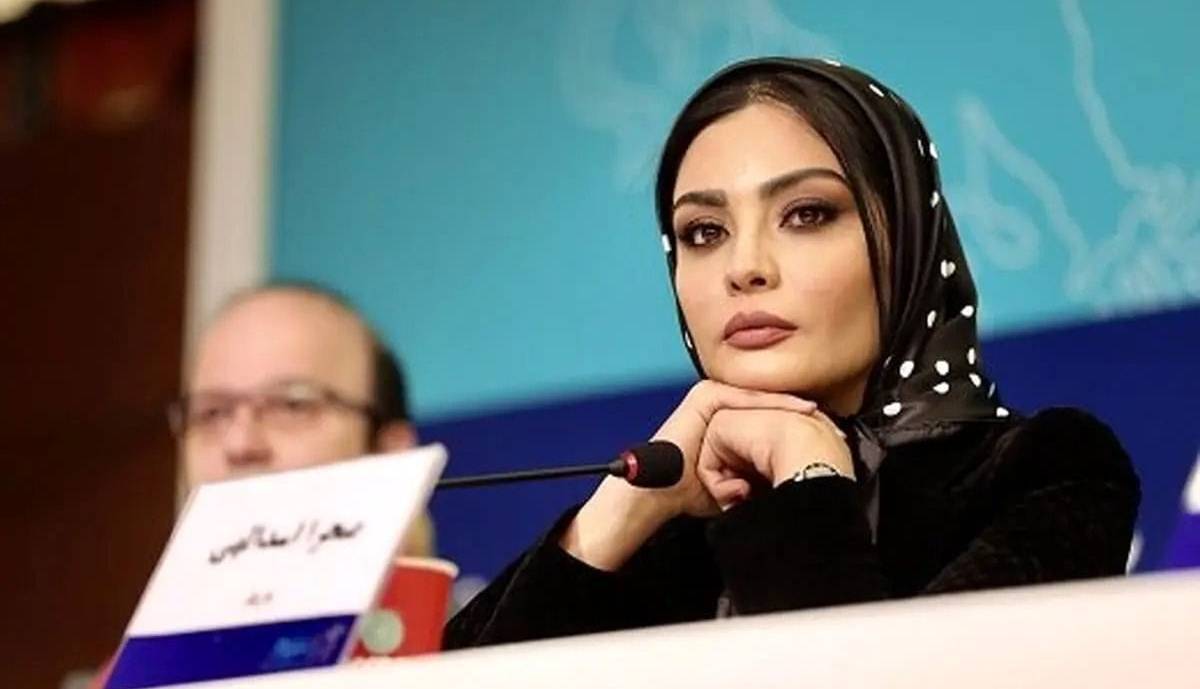 چهره ها/ بازیگر زیبای تلویزیون با یک تیپ شیک خودنمایی کرد