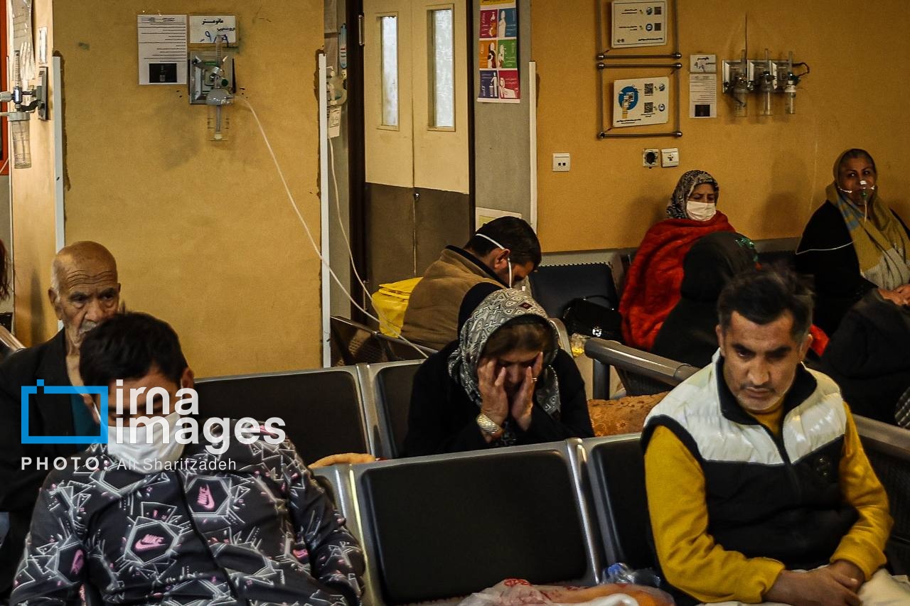 عکس/ کاهش تاب‌آوری کودکان و سالمندان در هوای آلوده تهران