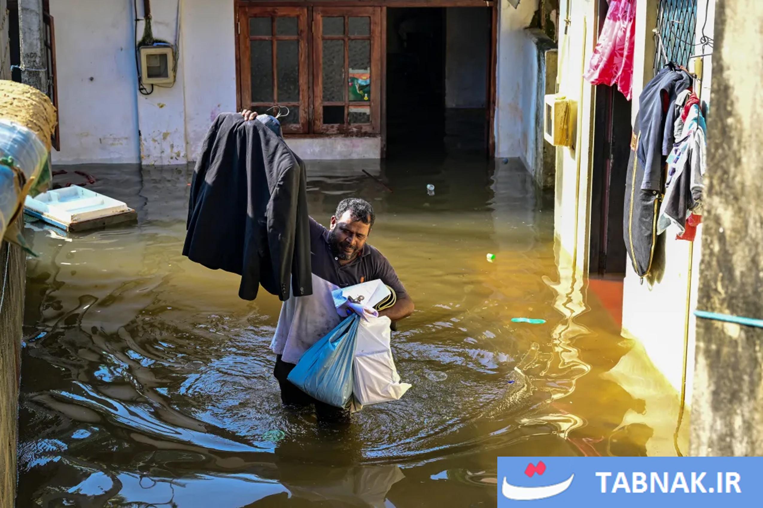 خسارت گسترده سیل‌های ویرانگر در اندونزی، سریلانکا و تایلند