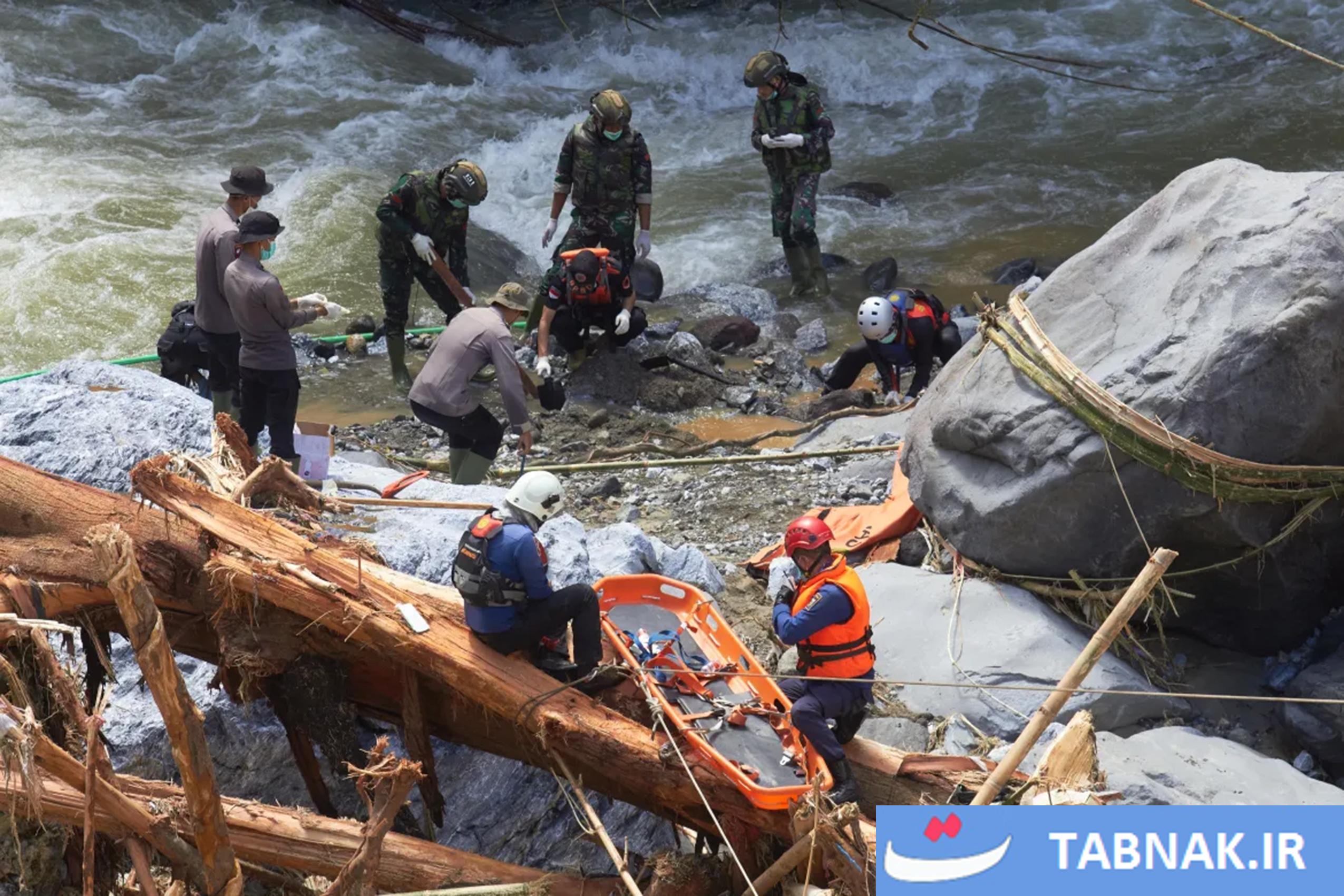 خسارت گسترده سیل‌های ویرانگر در اندونزی، سریلانکا و تایلند