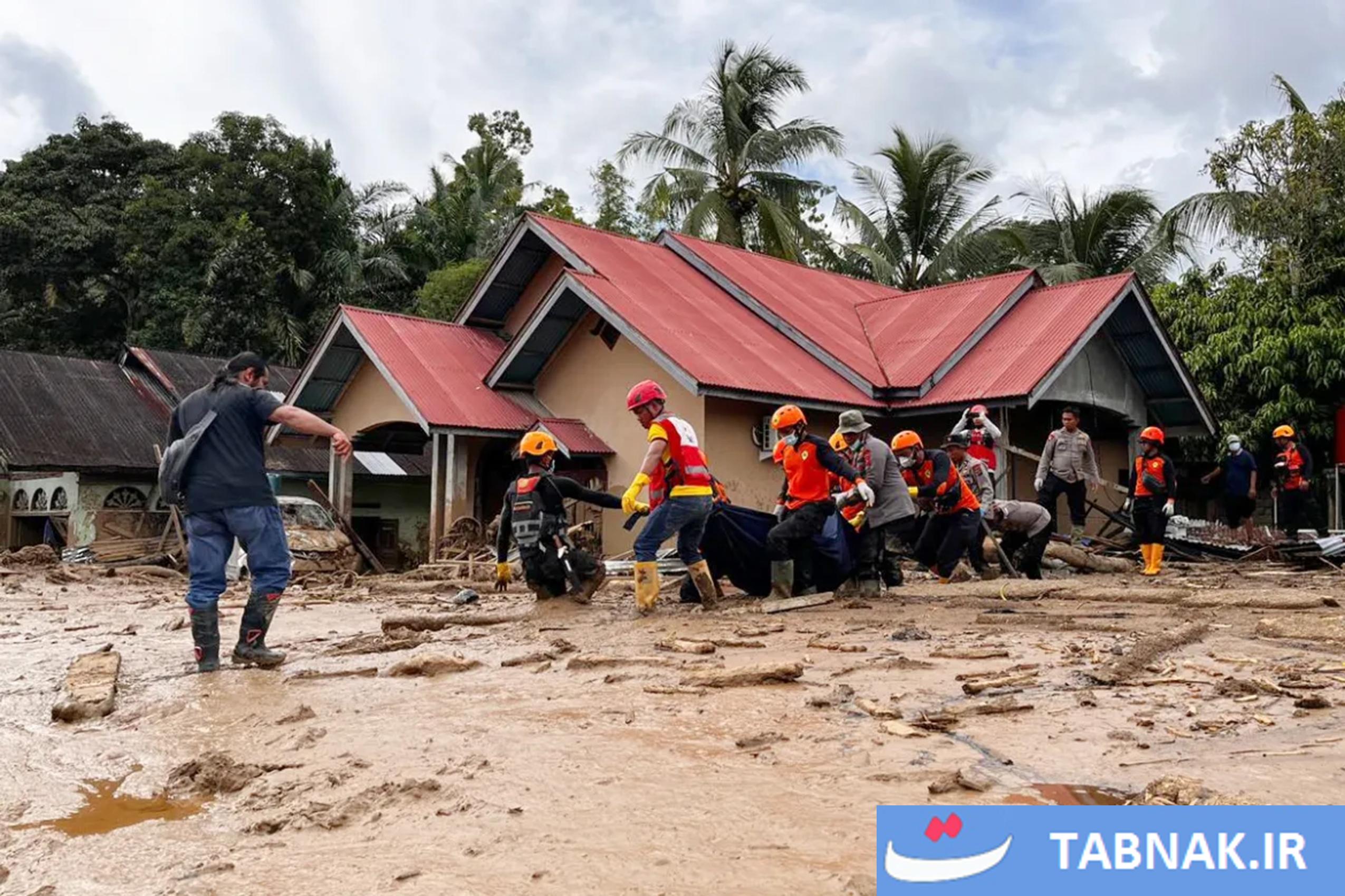 خسارت گسترده سیل‌های ویرانگر در اندونزی، سریلانکا و تایلند