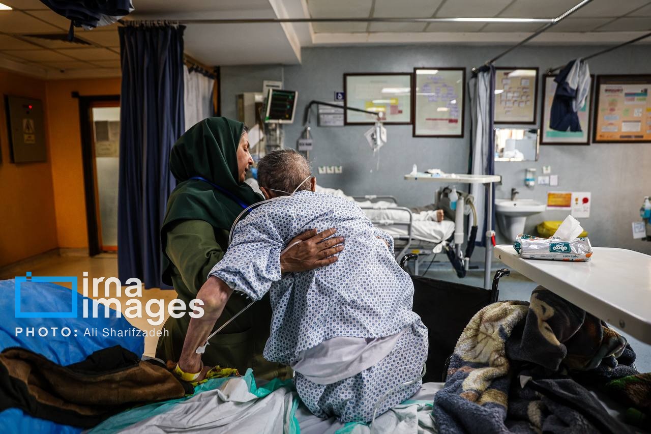 عکس/ کاهش تاب‌آوری کودکان و سالمندان در هوای آلوده تهران