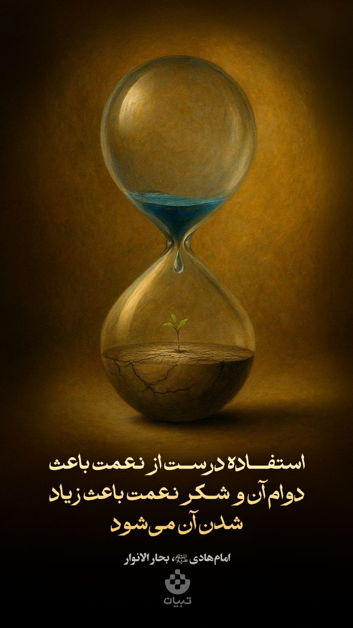 طرح/ استفاده درست از نعمت