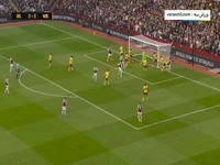 خلاصه بازی استون ویلا 1 - ولورهمپتون 0