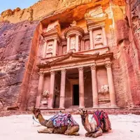 پترا ؛ مروارید صورتی صحرای اردن 