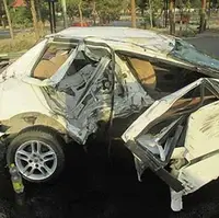 تصادف شدید سمند با تریلی در محور سرپل‌ ذهاب؛ راننده و 2 سرنشین عراقی جان باختند