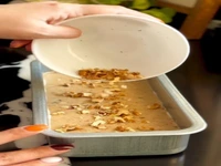 طرز تهیه کیک خرما و گردو