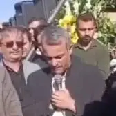 صحبتهای نماینده لردگان پس از خاکسپاری فرزند جوانش که پیک موتوری رستوران بود