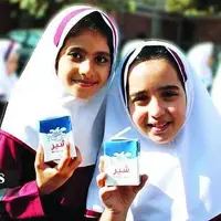 توزیع ۵۰ مرحله شیر رایگان در مدارس لرستان