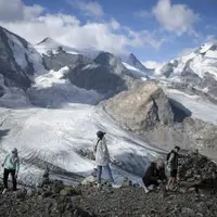 یخچال‌های طبیعی سوئیس در حال ذوب شدن 