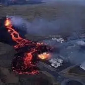 فوران آتشفشان در ایسلند