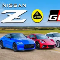 درگ کوپه‌های اسپرت؛ تویوتا سوپرا، نیسان Z، لوتوس امیرا و پورشه کیمن