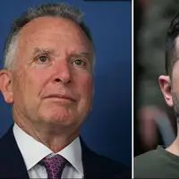 دیدار ویتکاف با زلنسکی در ایرلند پیش از عزیمت به مسکو