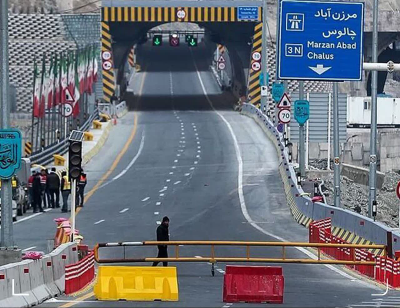 جاده کرج - چالوس بسته است؛ تردد فقط برای افراد بومی