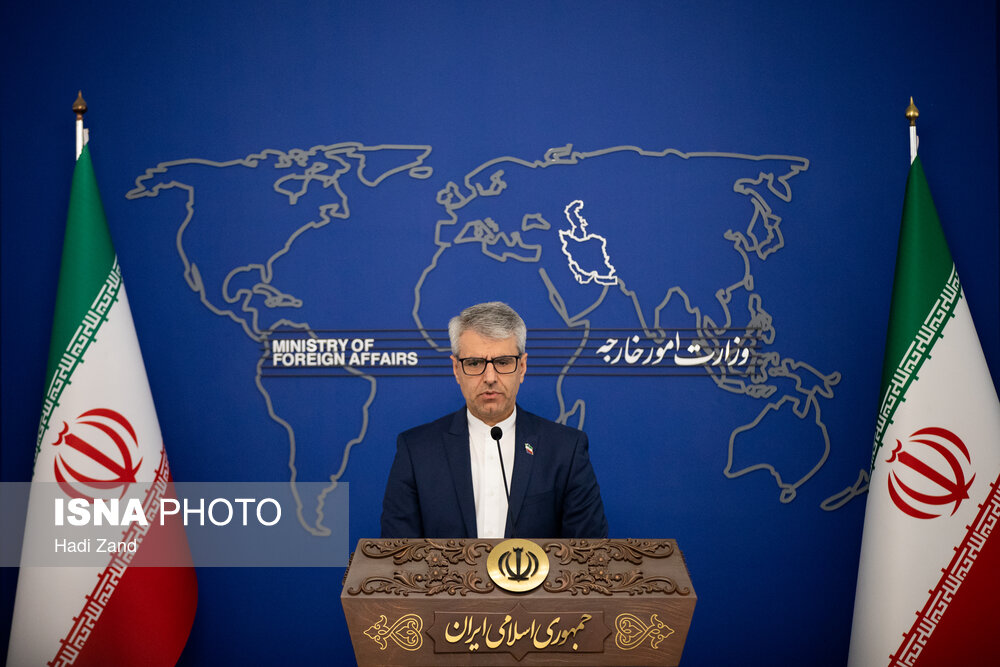 نشست خبری سخنگوی وزارت امور خارجه