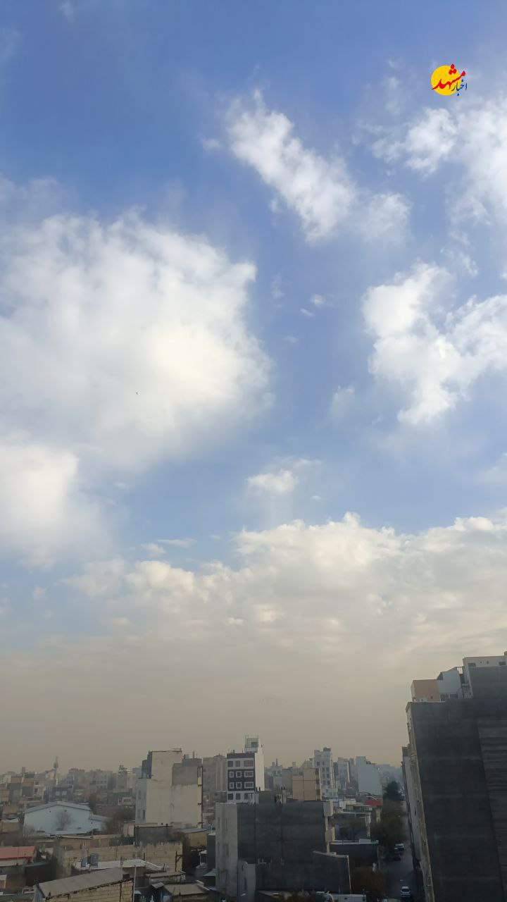 آلودگی هوای امروز مشهد